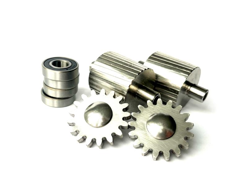 5x Edelstahl-Förderrollen φ32 Mm X 300 Mm – Passive Rollen Für Holzförderer & Co., Tragkraft 40,8 Kg